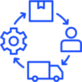 supply chain icon 
